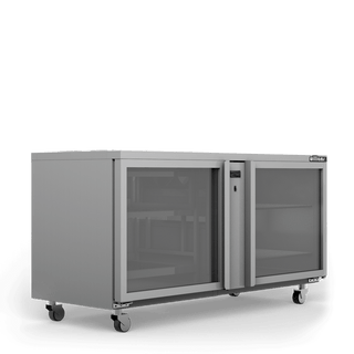 Williams Glass Chiller - Two Door Remote Glass Chiller With Two Shelves GC2RGD
