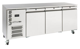 Williams Opal - Three Door Stainless Steel Under Counter Freezer LO3USSHC