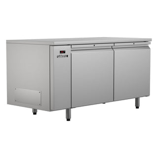 Williams Emerald - Two Door Stainless Steel Remote Under Counter Storage Fridge HE2RSS