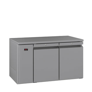 Williams Opal - Two Door Stainless Steel Remote Under Counter Storage Freezer LO2RSS