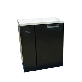 Williams Cameo - One Door Black Colorbond Remote Back Bar Counter Display Refrigerator HC1RSB