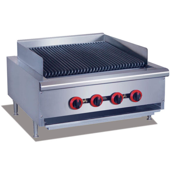 GasMax QR-24E 4 Burner Char Grill Top