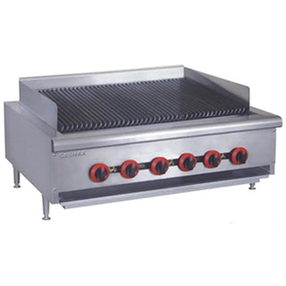 Lpg Gas 6 Burner Char Grill Top - GasMax QR-36ELPG