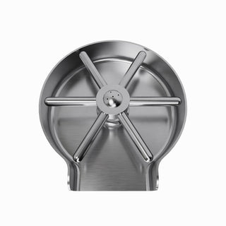 3Monkeez Kitchen Sink Glass Rinser with Round Drain Tray - R-KGR-100