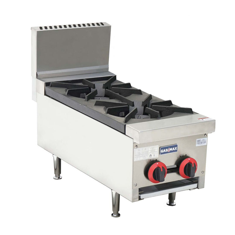 Gas Cook Top 2 Burner With Flame Failure- - GasMax RB-2E