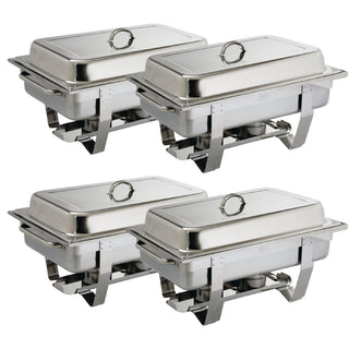 Olympia Milan Chafing Set 1/1 GN (4 Pack) - S299