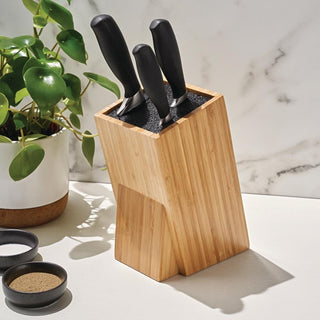 Prep Like a Pro 3-Piece Knife Set with Knife Block- Vogue SA645