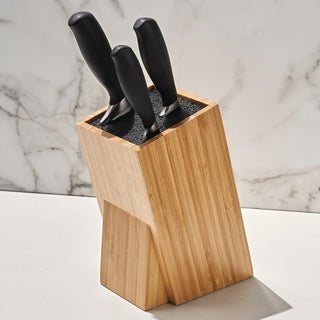 Prep Like a Pro 3-Piece Knife Set with Knife Block- Vogue SA645