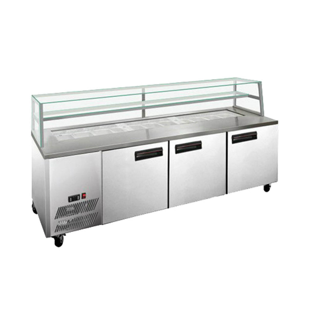 Three Door Deluxe Sandwich Bar - Thermaster SCB/21