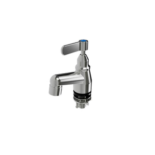 3Monkeez School Pillar Tap - Lever Handle Stainless Steel - T-3MSS-LPTVR