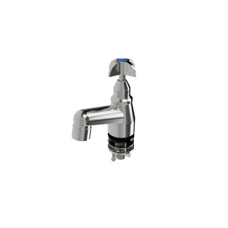 3Monkeez School Pillar Tap - School Pattern Handle Stainless Steel - T-3MSS-SPPTVR