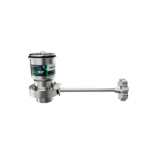 3Monkeez 304 Cast Stainless Steel Sink Waste Arrestor with Shut Off Valve (50mm) - SCRAP-C-50