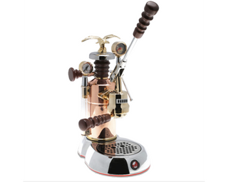 La Pavoni Esperto Edotto Lever Commercial Espresso Machine Stainless Steel