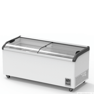 Thermaster Heavy Duty Supermarket Glass Sliding Lid Freezers 666L - SD-666K