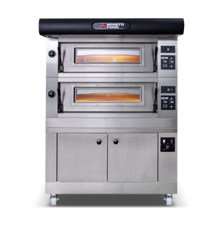 Moretti Forni Amalfi Double Deck Oven on Prover - 6 x 35cm Pizza - Chamber Size 950w x 735d x 180h mm