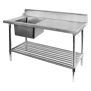 Modular Systems Inlet Single Sink Dishwasher Bench SSBD7-A