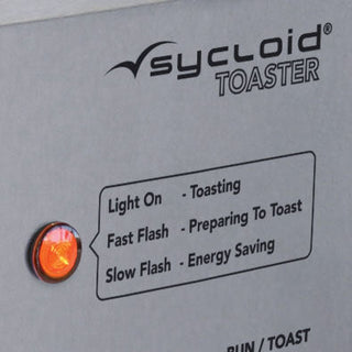 Sycloid Toaster black, 500 slices/HR- Roband RB-ST500AB