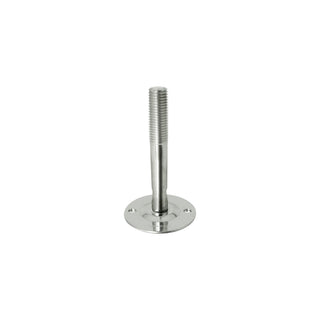 3Monkeez Stainless Steel Disc Foot 65mm Diameter. 105mm Stem. M16 - FH-10 - FH-10