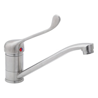 3Monkeez Stainless Steel Lever Handle Sink Mixer 4 Star - T-3MLS4MIX