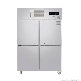 2NDs: TROPICAL Thermaster 4 x Half door SS Fridge SUC1000-NSW1670