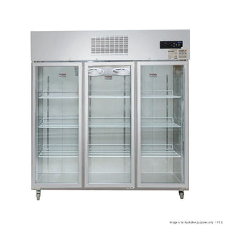 2NDs: Three Door Upright Display Fridge -SA10- Thermaster SUCG1500-SA10-1