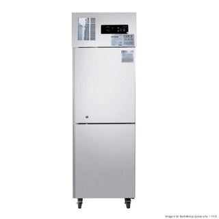 2NDs: TROPICAL Thermaster 2 x Half  door SS Freezer - SUF500-VIC527