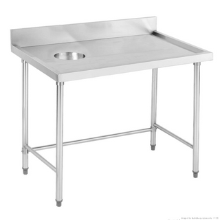 Modular Systems Modular System High Quality Stainless Steel Bench With Splashback SWCB-7-1200L