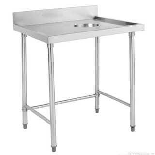 Modular Systems High Quality Stainless Steel Bench With Splashback SWCB-7-1200R