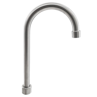 3Monkeez Stainless Steel Gooseneck 12" Swivel Spout Only - T-3M3012G-SO