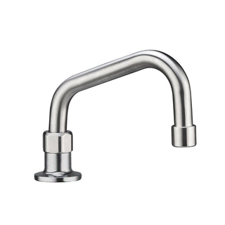 3Monkeez Stainless Steel Bench Mount (No Stops) with 8" Spout - T-3MHO08