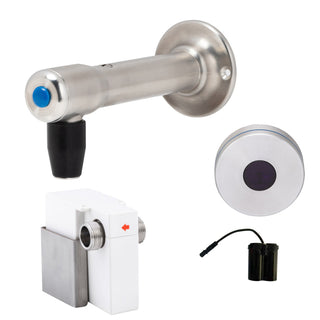 3Monkeez Wall Mount Bottle Filler with Bench Mount Sensor - Battery Operated - T-3MSS-BFSB
