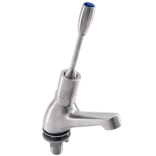 3Monkeez Lever Handle Pillar Tap - 6 Second Timed Flow - T-3MSS-PT6L