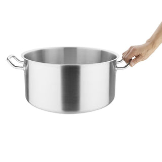 Stainless Steel Stew Pan 18.5Ltr- Vogue T088