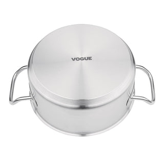 Stainless Steel Casserole Pan 4.5Ltr- Vogue T149