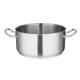 Stainless Steel Casserole Pan 7.5Ltr- Vogue T177