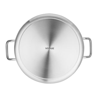 Stainless Steel Casserole Pan 13Ltr- Vogue T187