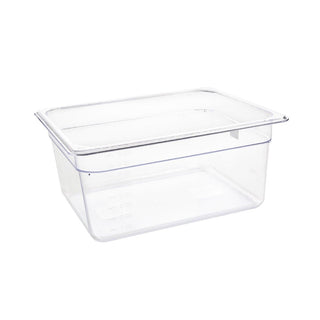 Vogue Clear Polycarbonate 1/2 Gastronorm Tray 150mm - U230
