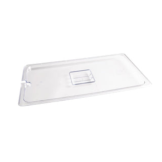 Vogue Clear Polycarbonate 1/1 Gastronorm Lid Notched - U250