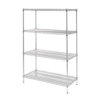 4 Tier Wire Tower Unit 610x610mm- Vogue U257