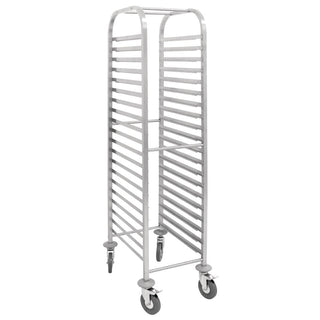 Vogue Gastronorm Racking Trolley 20 Level - U376