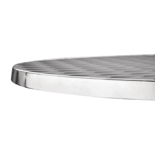 Flip-Top Table Stainless Steel 600mm- Bolero U423