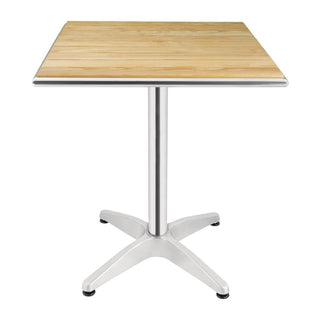 Bolero Ash Top Table Square 600mm - U430