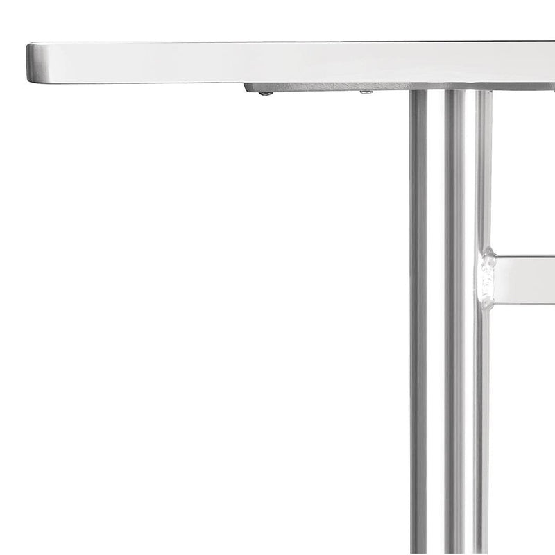 Double Pedestal Table Rectangular 600mm- Bolero U432