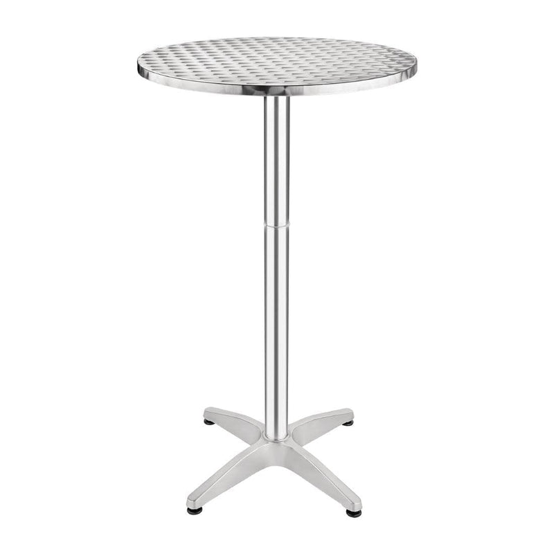 Poseur Table Stainless Steel 600mm- Bolero U502