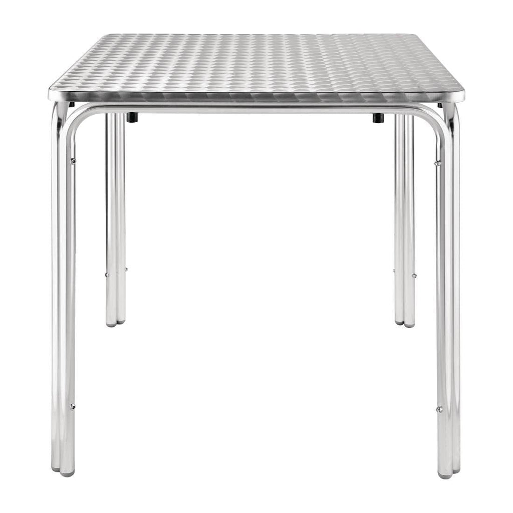 Square Stacking Table Stainless Steel 700mm- Bolero U505