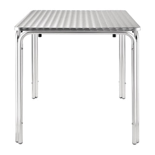 Bolero Square Stacking Table Stainless Steel 700mm - U505