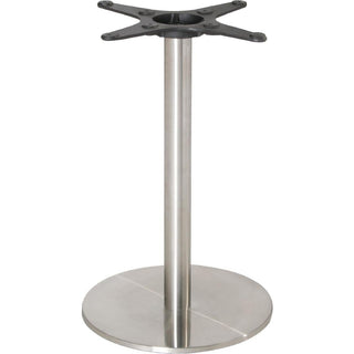 Stainless Steel Round Table Base- Bolero U552