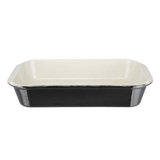 Black Cast Iron Roasting Dish 5Ltr- Vogue U572