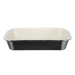 Vogue Black Cast Iron Roasting Dish 5Ltr - U572
