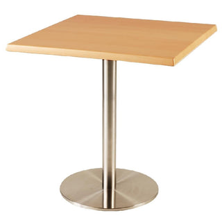 Stainless Steel Round Table Base- Bolero U552